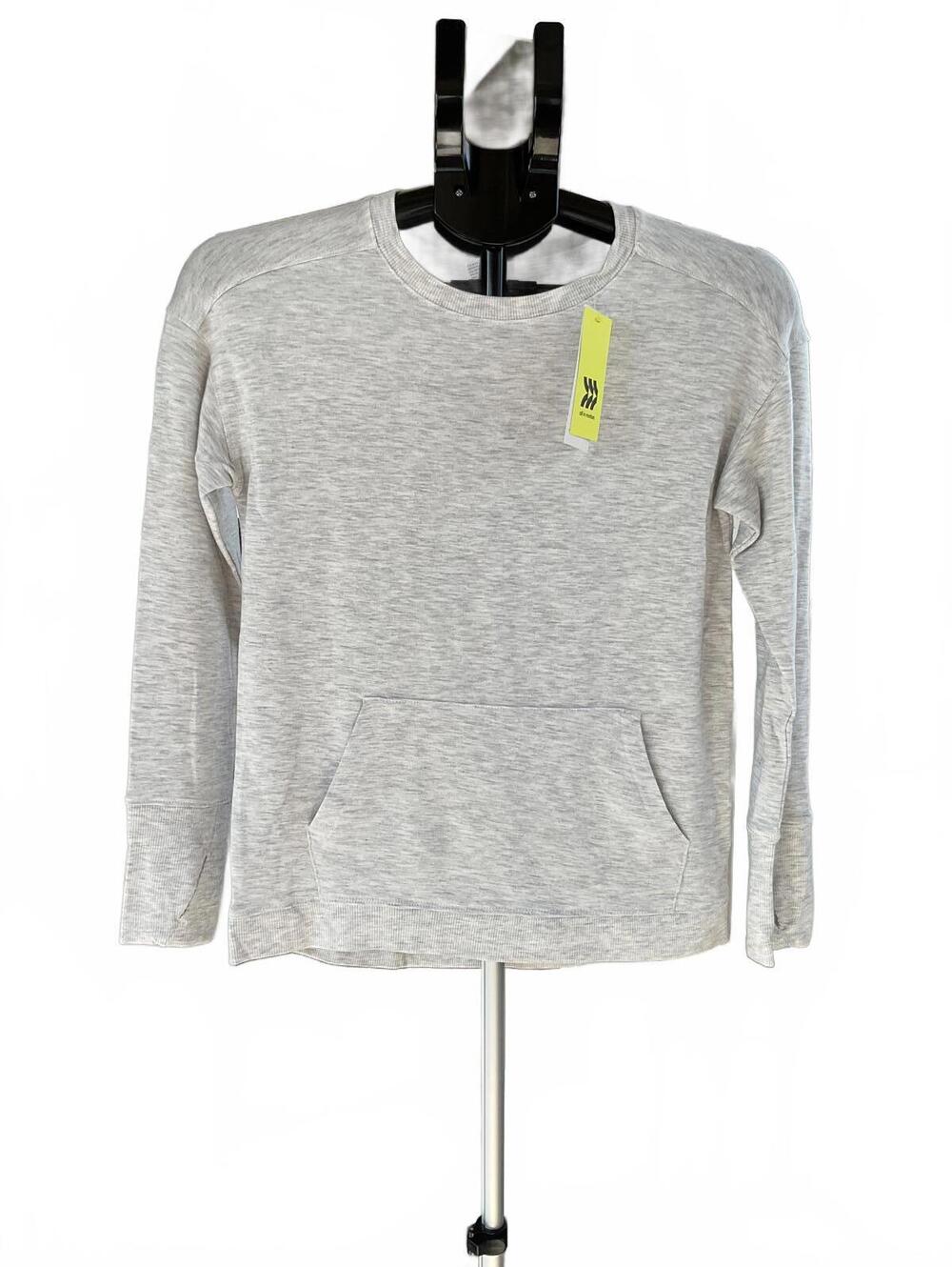 NWT All in Motion Heather Gray Active Wicking Sweatshirt Size L